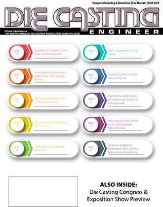 Nadca Die Casting Engineer Magazine Dce