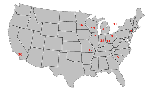 Chapter Map